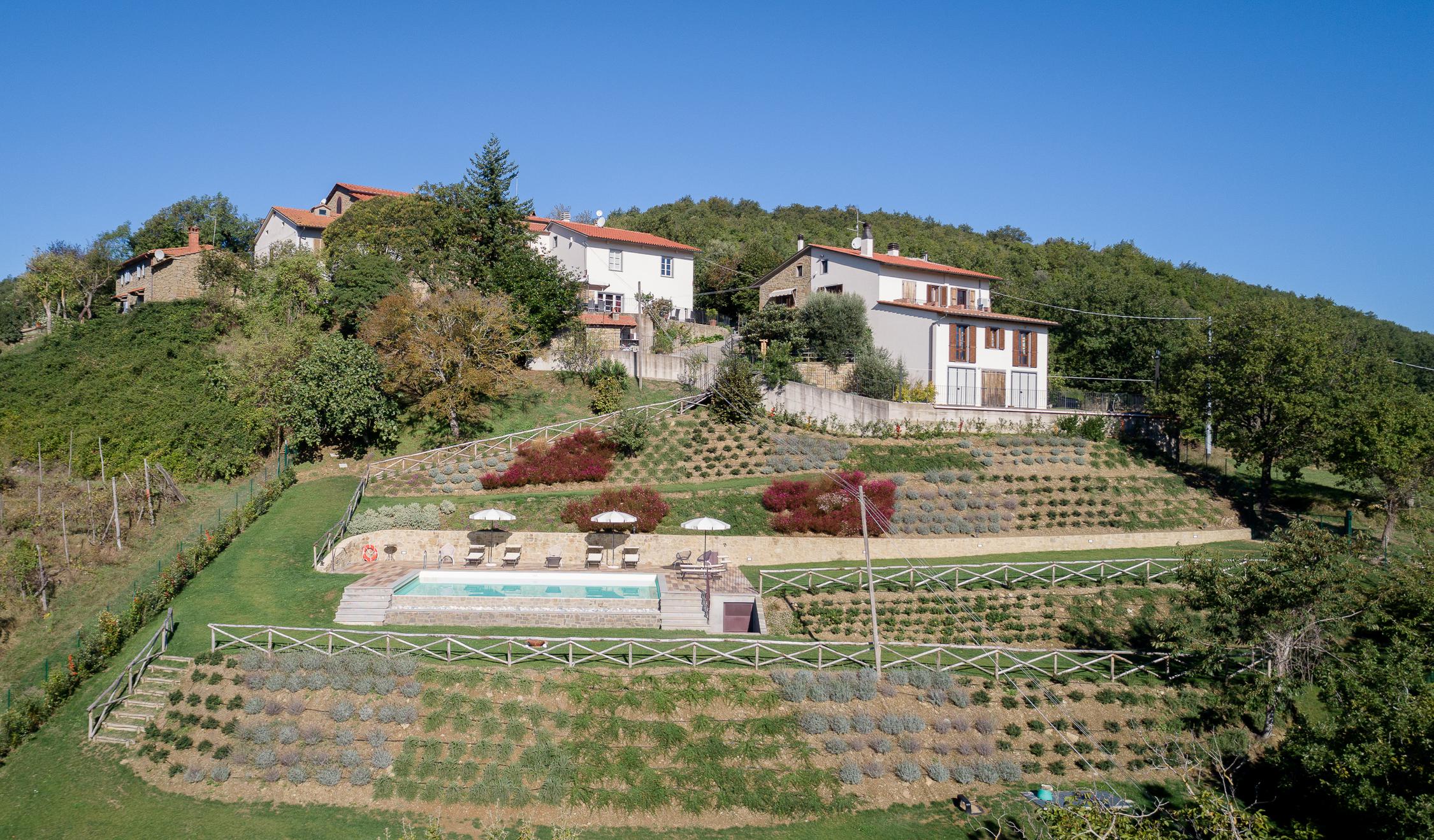 Villa agriturismo in Toscana | Borgo Dante | Castiglion Fiorentino