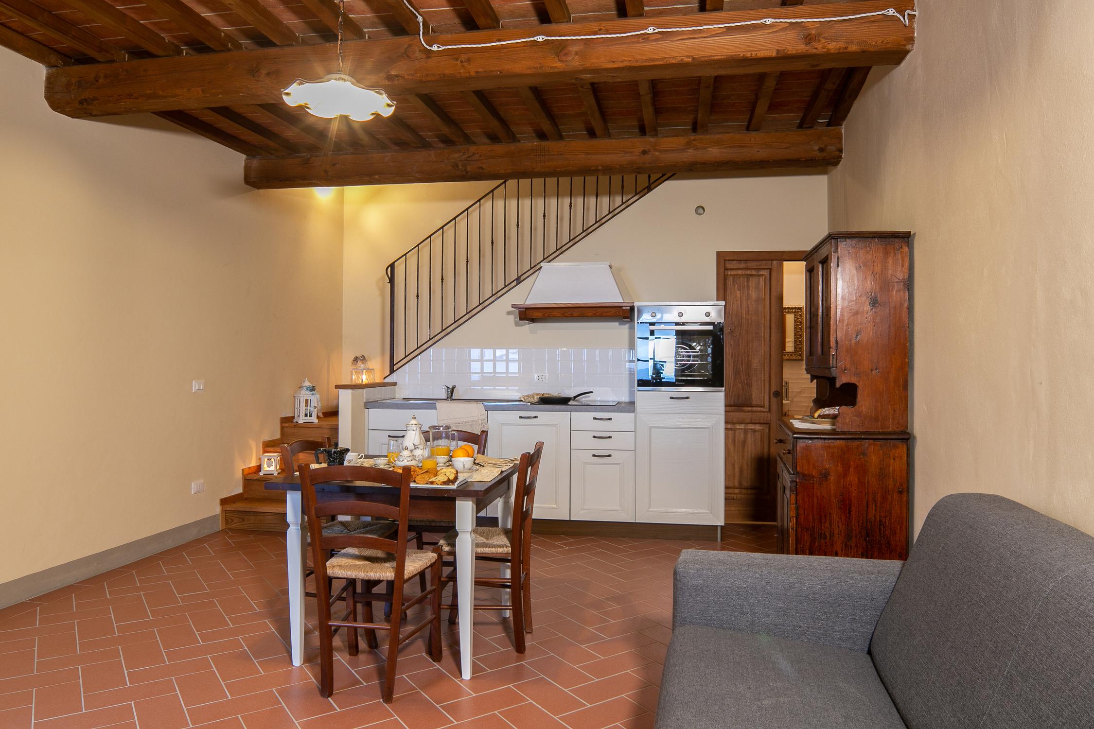 Appartamento La Loggia | Agriturismo Borgo Dante | Toscana