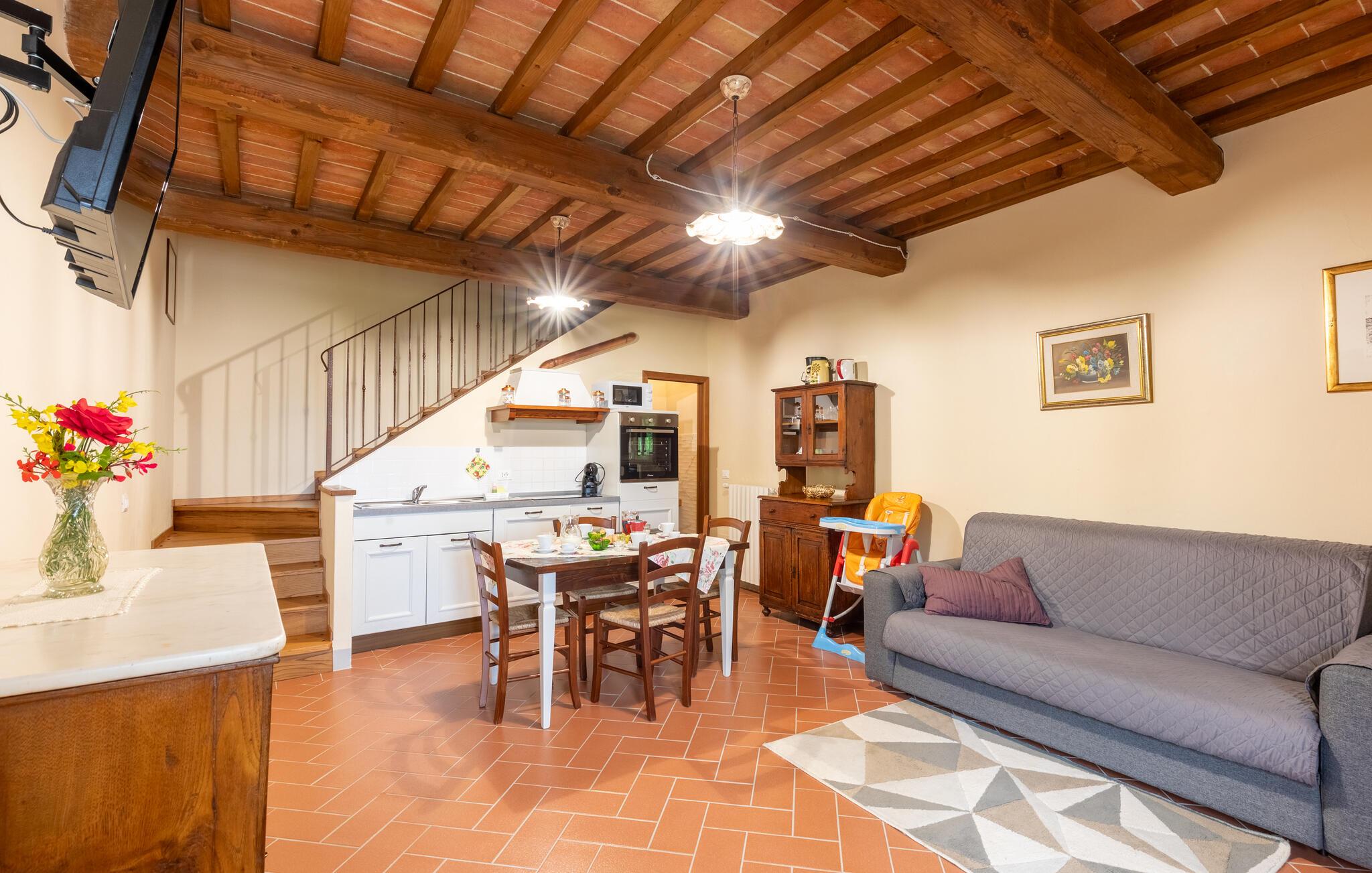 Appartamento La Loggia | Agriturismo Borgo Dante | Toscana